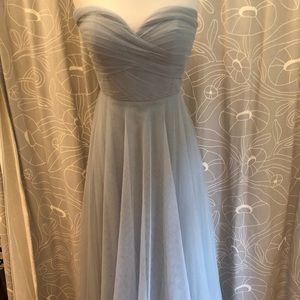 Jenny Yoo “Julia” Morning Mist Tulle Size 8
